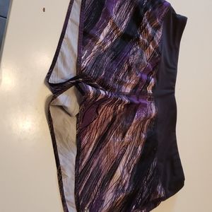 Multi colored active shorts